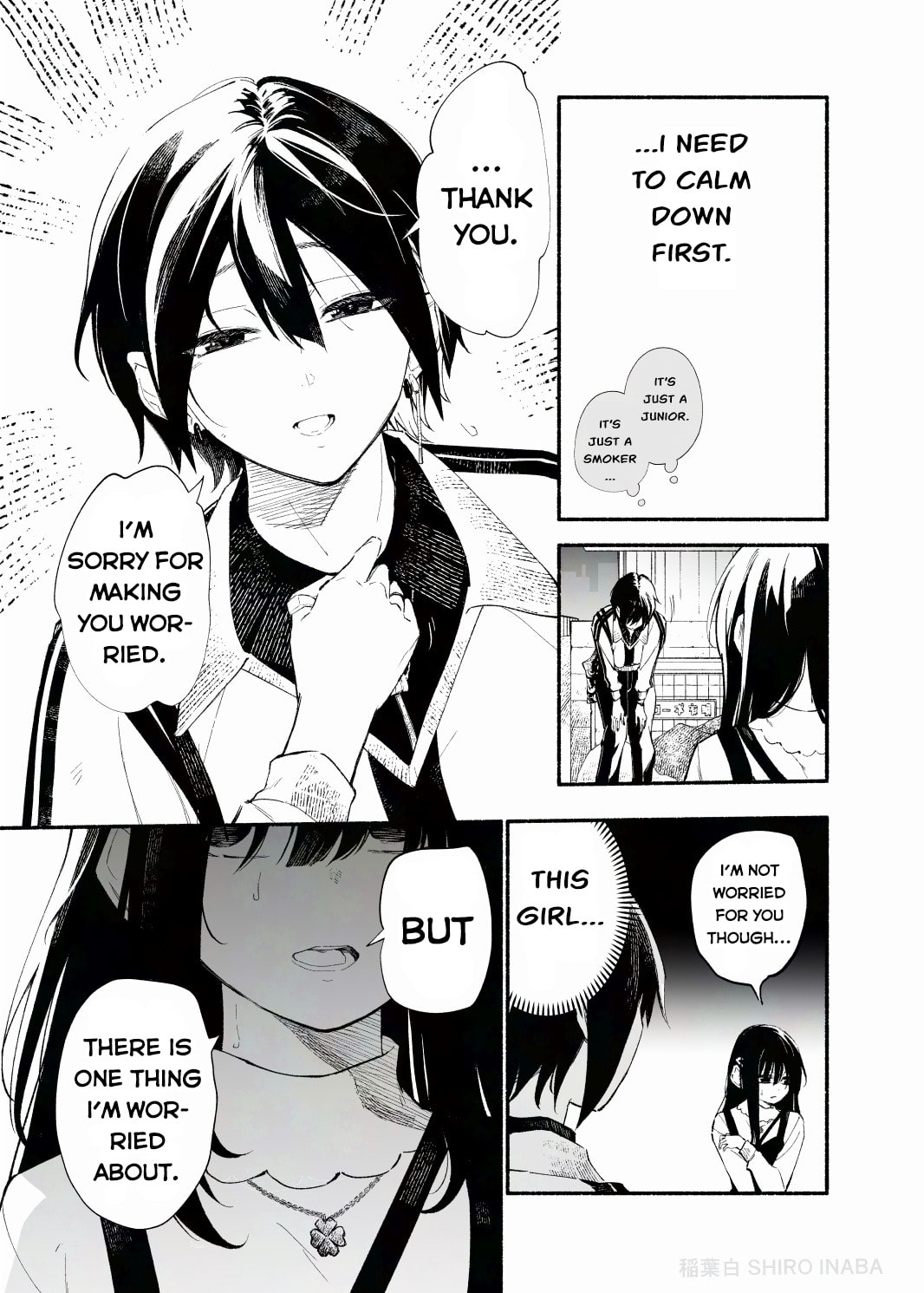A junior who doesn't seem like the type to smoke Chapter 2 page 13 - 