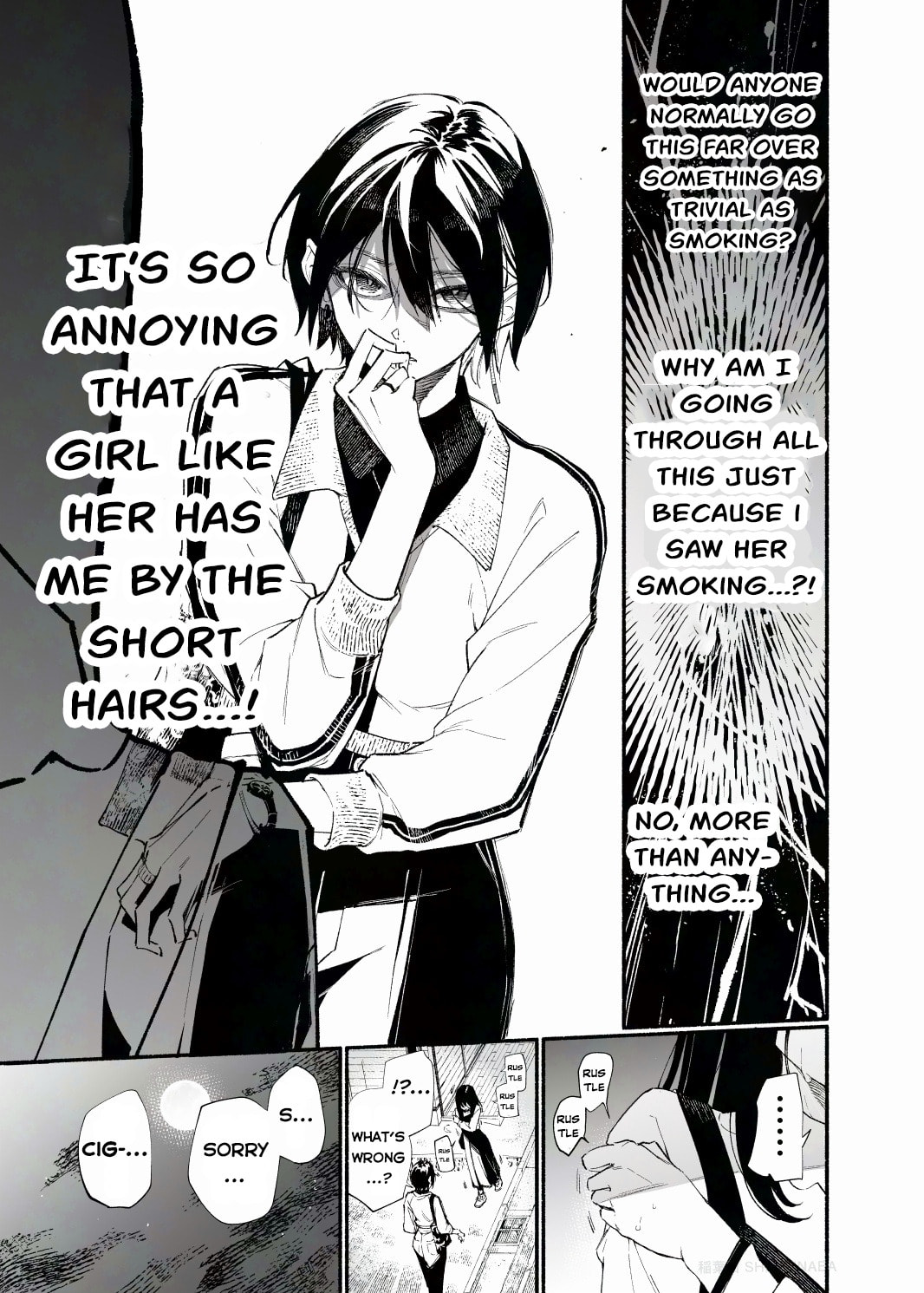 A junior who doesn't seem like the type to smoke Chapter 2 page 19 - 