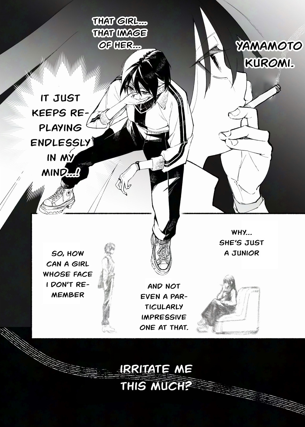A junior who doesn't seem like the type to smoke Chapter 2 page 4 - 