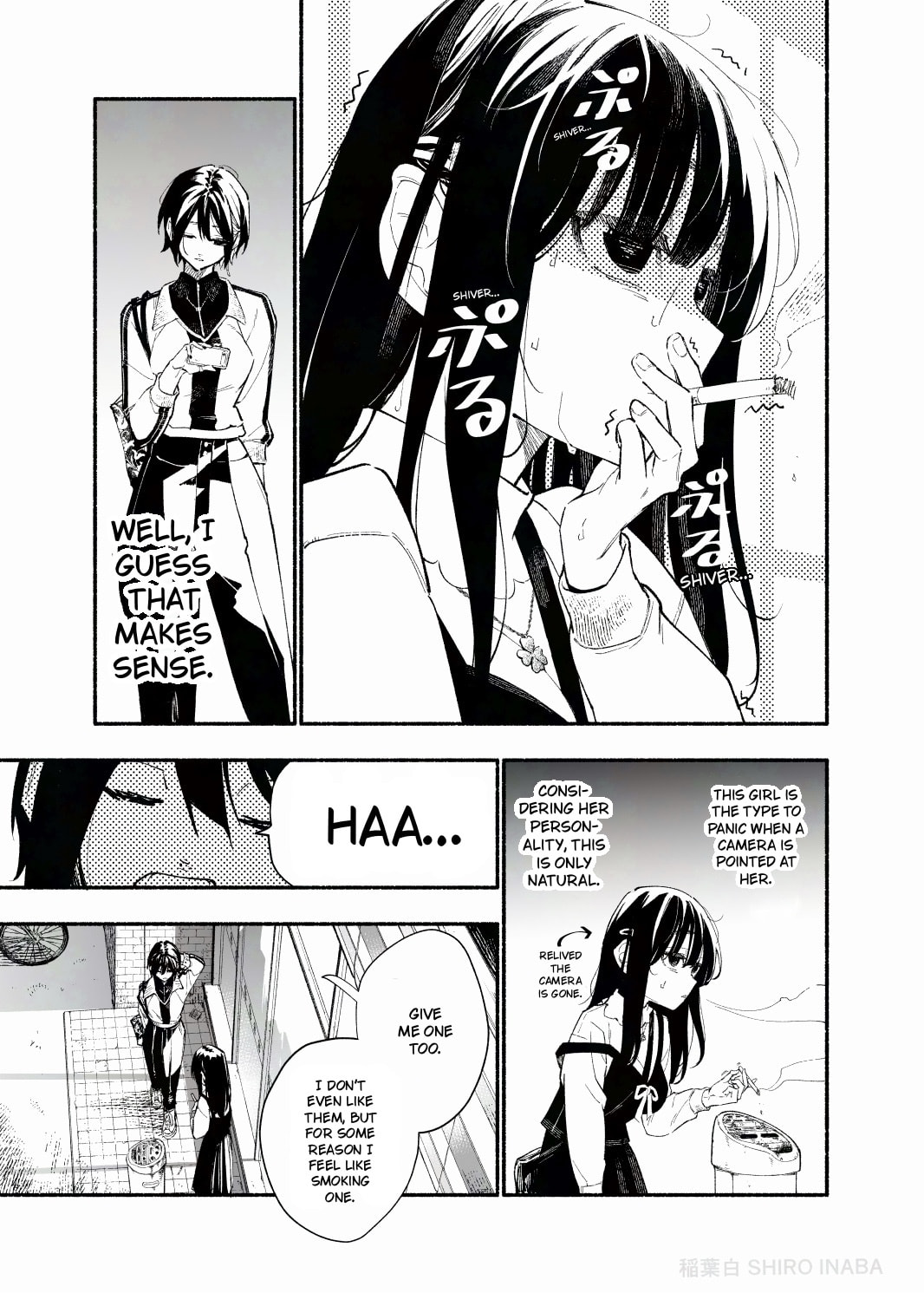 A junior who doesn't seem like the type to smoke Chapter 3 page 13 - 
