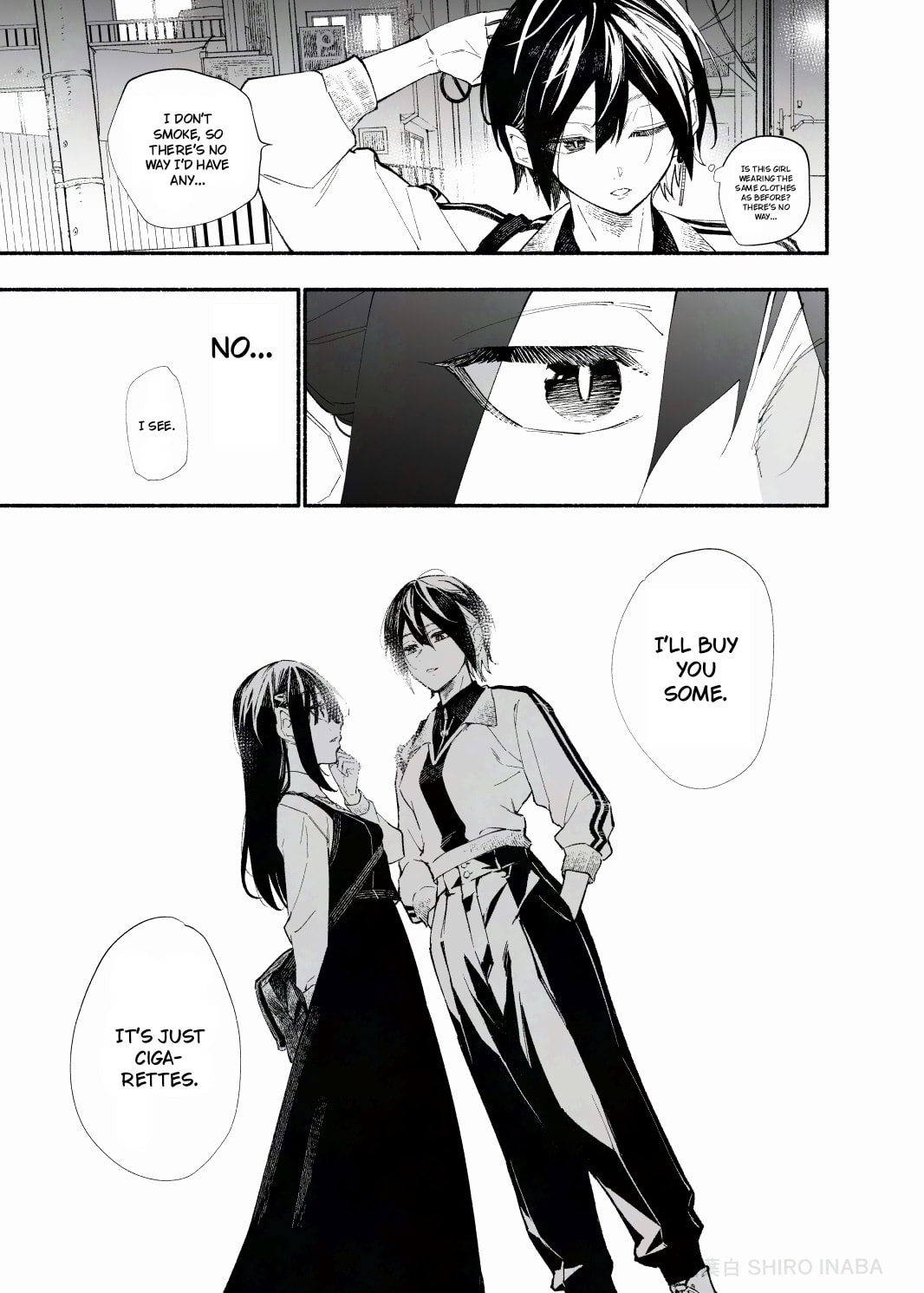 A junior who doesn't seem like the type to smoke Chapter 3 page 3 - 