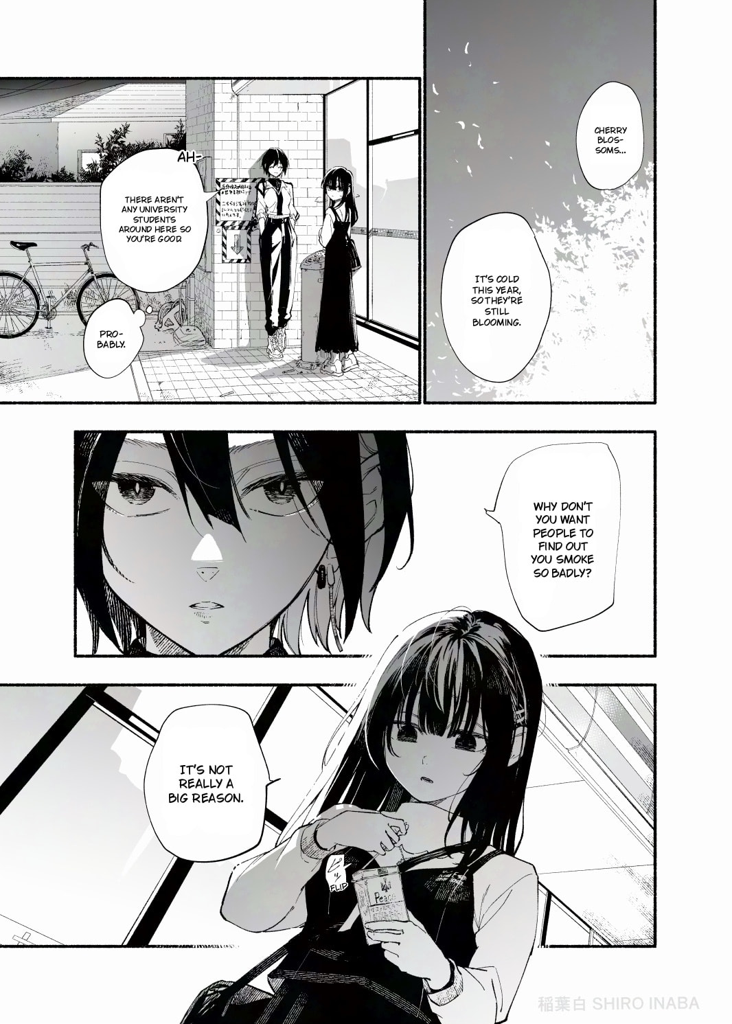 A junior who doesn't seem like the type to smoke Chapter 3 page 5 - 