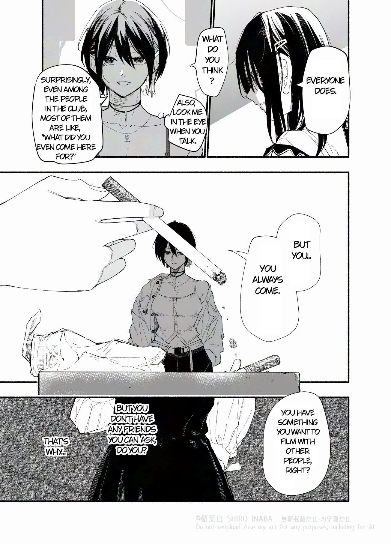 A junior who doesn't seem like the type to smoke Chapter 6 page 17 - 