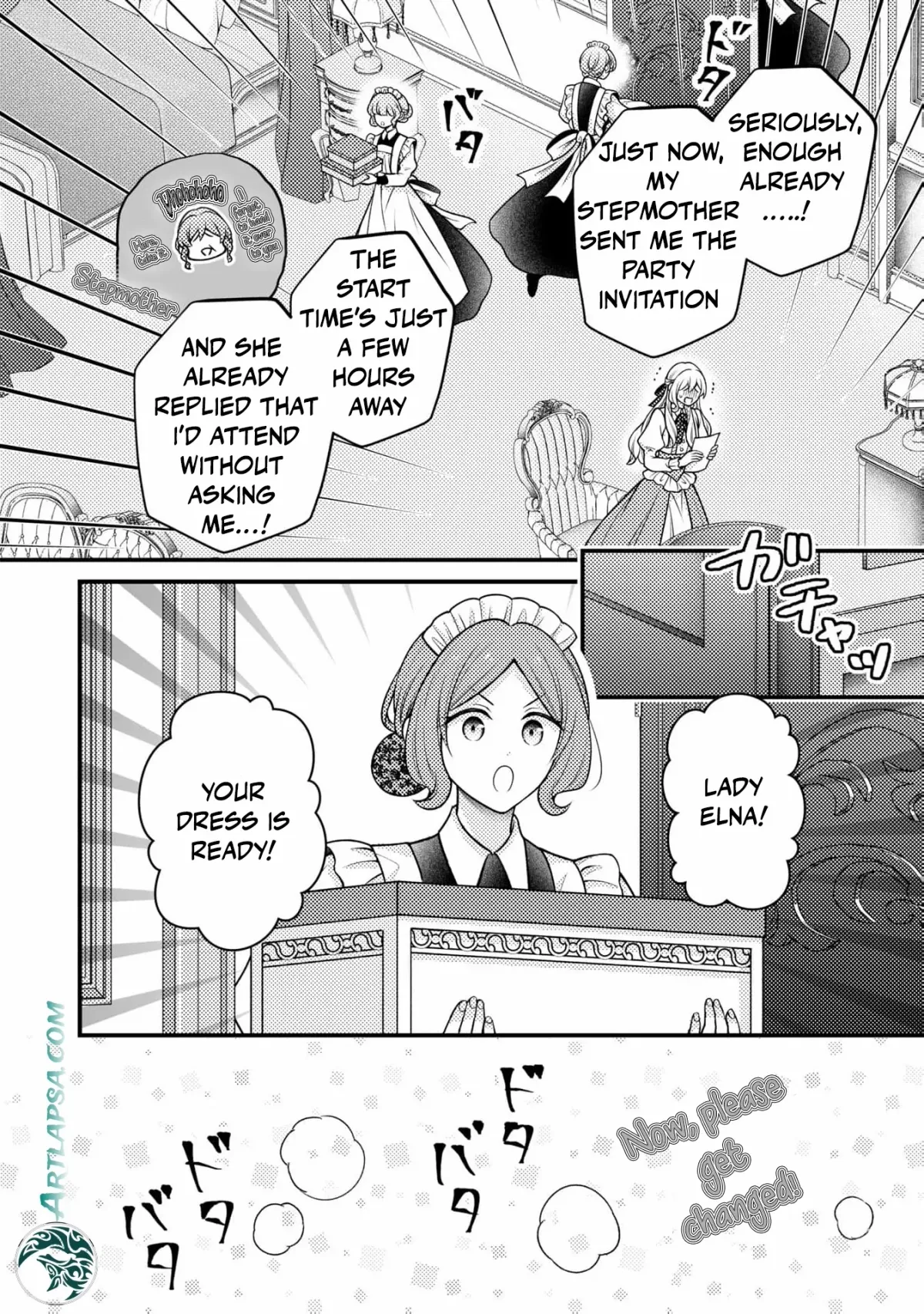 A lie may one day become the truth! Chapter 12 page 21 - 
