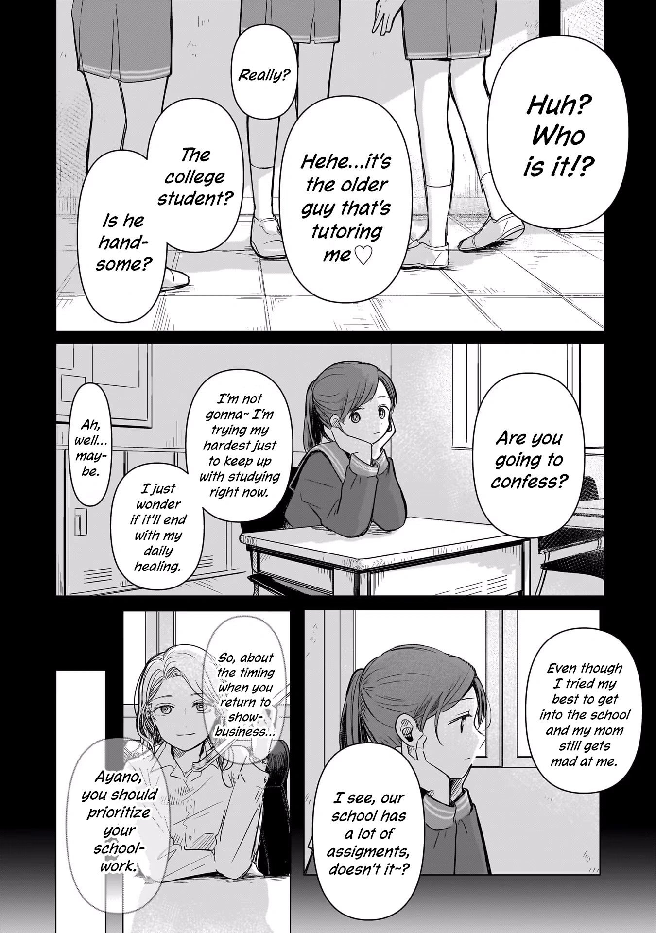 A Love Letter and a 13-Year-Old Actress Chapter 2 page 26 - 