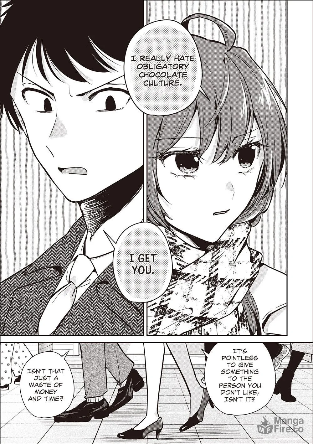 A Man and a Woman Who Hate Obligatory Chocolates (Serialized) Chapter 1 page 5 - 