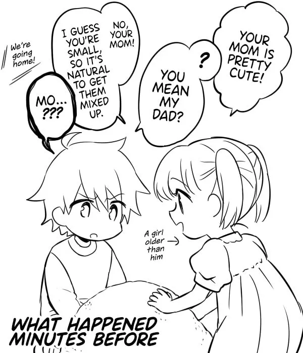 A Married Couple Who is in an Awkward Situation for a While Chapter 0 page 4 - 