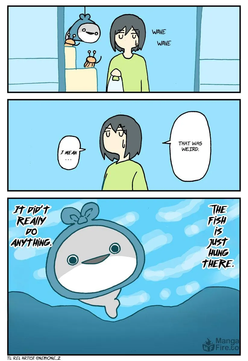 A Mysterious Fish Tending to the Store. (Colored) Chapter 33 page 5 - 