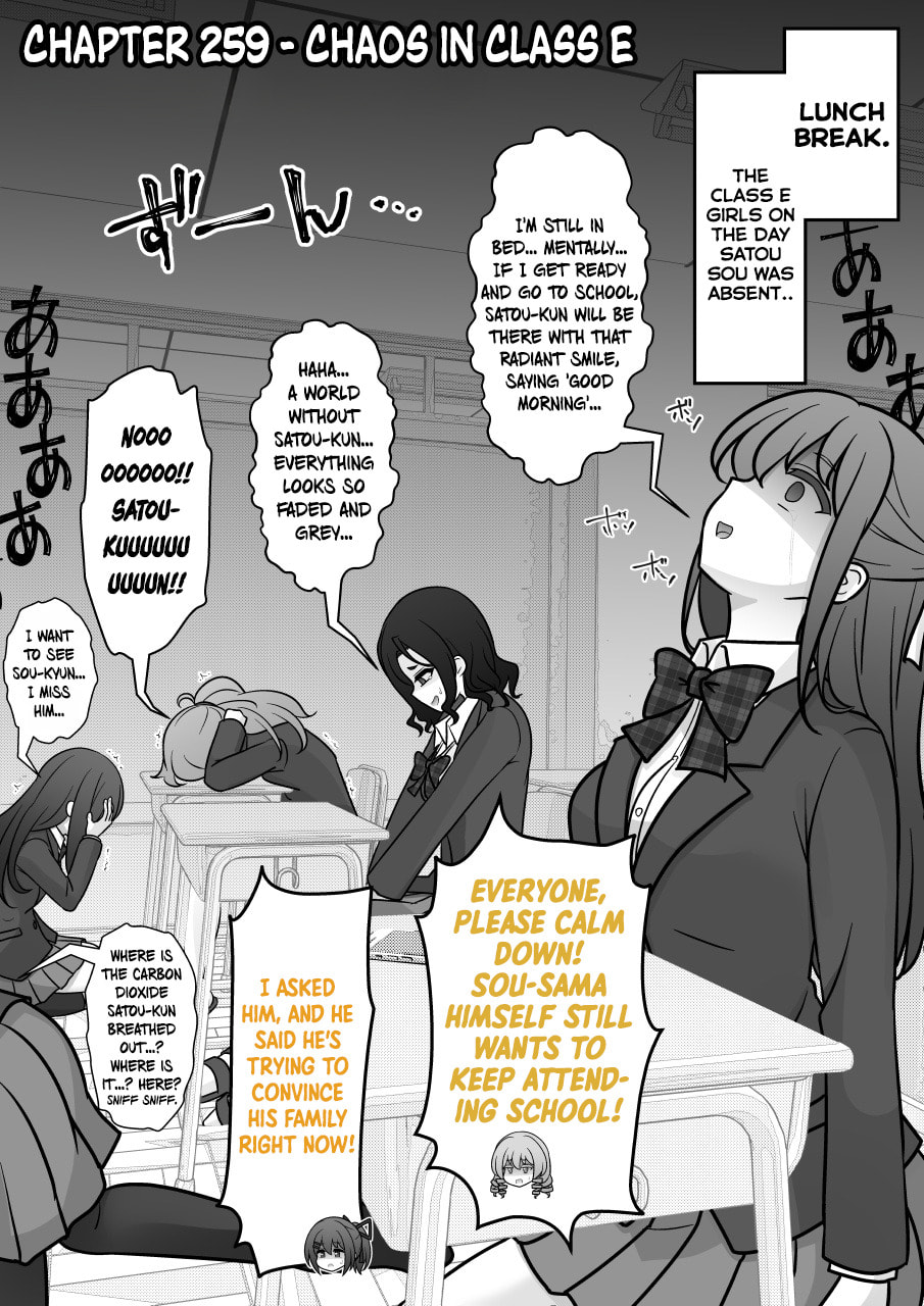 A Parallel World With a 1:39 Male to Female Ratio Is Unexpectedly Normal (Colored) Chapter 259 page 1 - 
