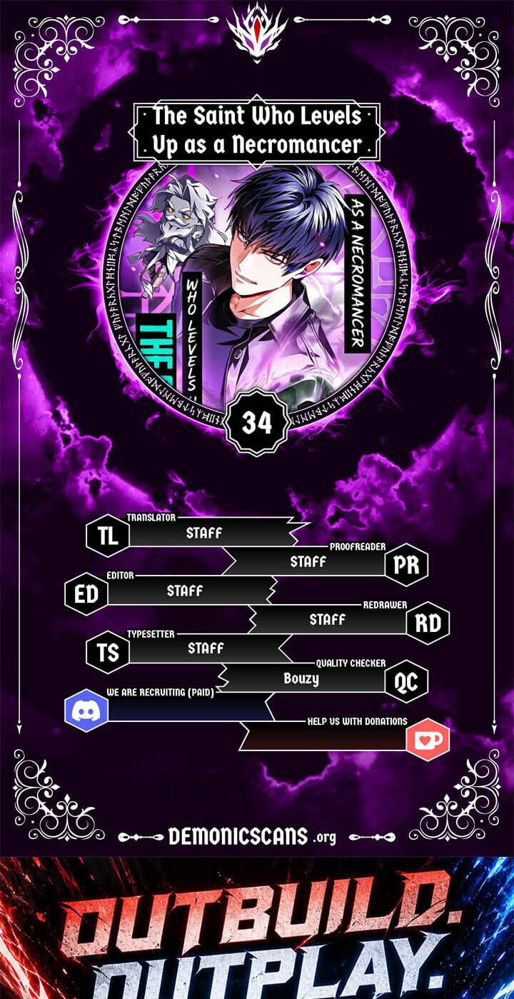 A Saint Who Levels Up Through Necromancy Chapter 34 page 1 - 