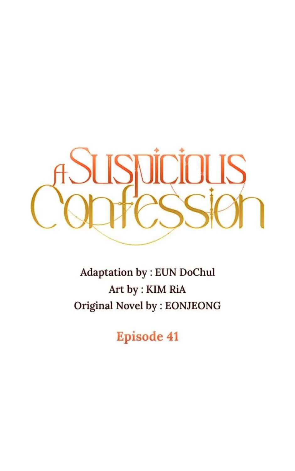 A Suspicious Confession Chapter 41 page 39 - 