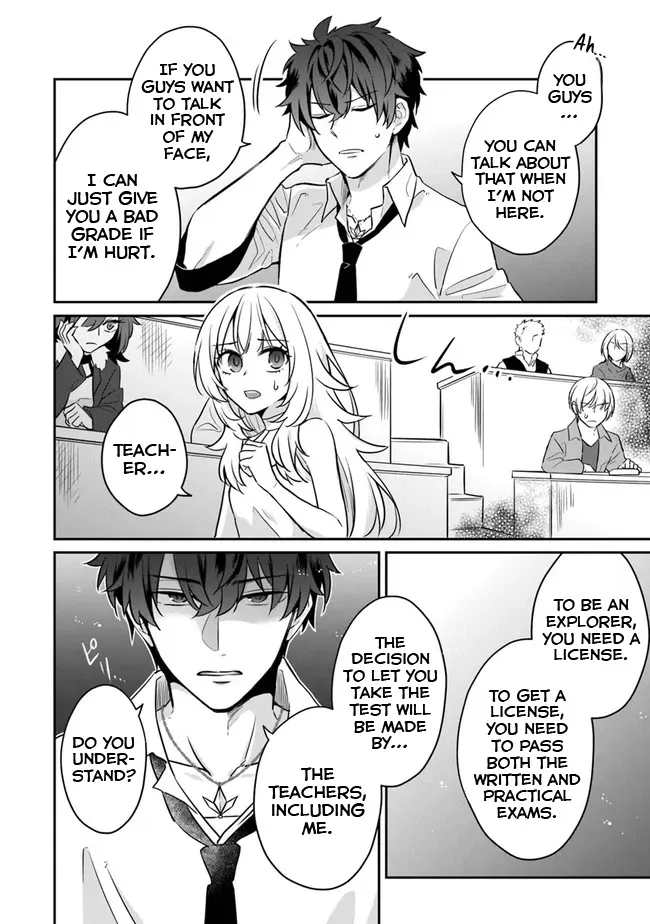 A Teacher by Negative Example in the Adventure School Chapter 1 page 19 - 