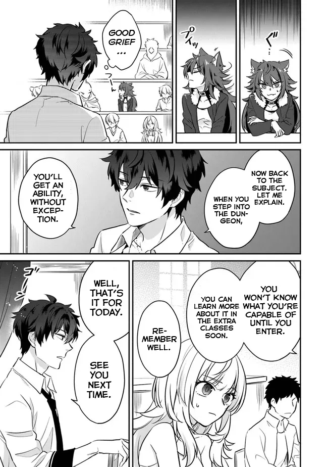 A Teacher by Negative Example in the Adventure School Chapter 1 page 20 - 