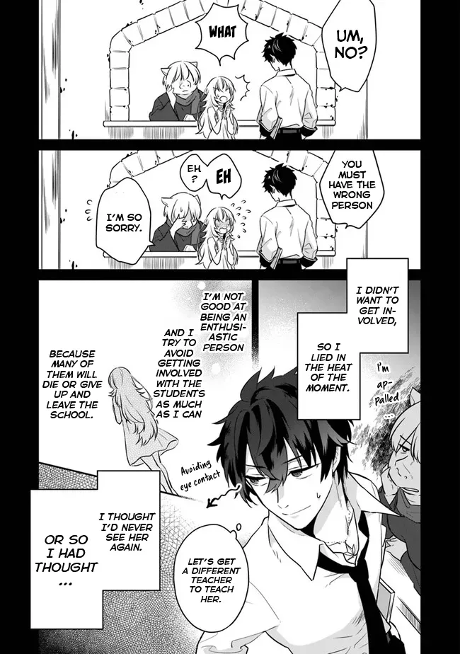 A Teacher by Negative Example in the Adventure School Chapter 1 page 46 - 