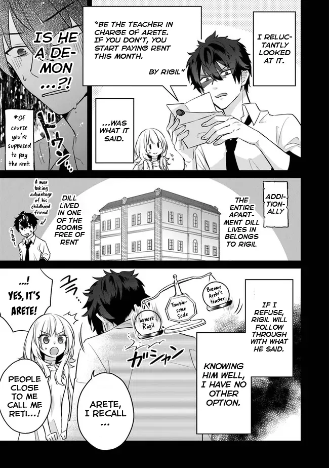 A Teacher by Negative Example in the Adventure School Chapter 1 page 48 - 