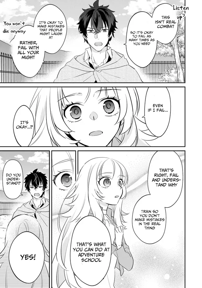 A Teacher by Negative Example in the Adventure School Chapter 2 page 20 - 