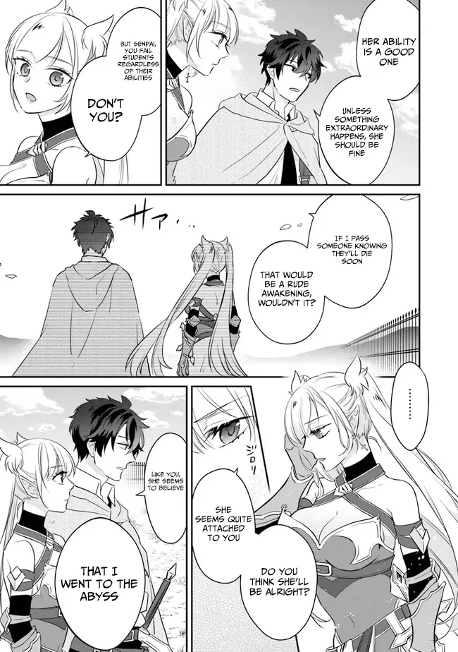 A Teacher by Negative Example in the Adventure School Chapter 2 page 22 - 