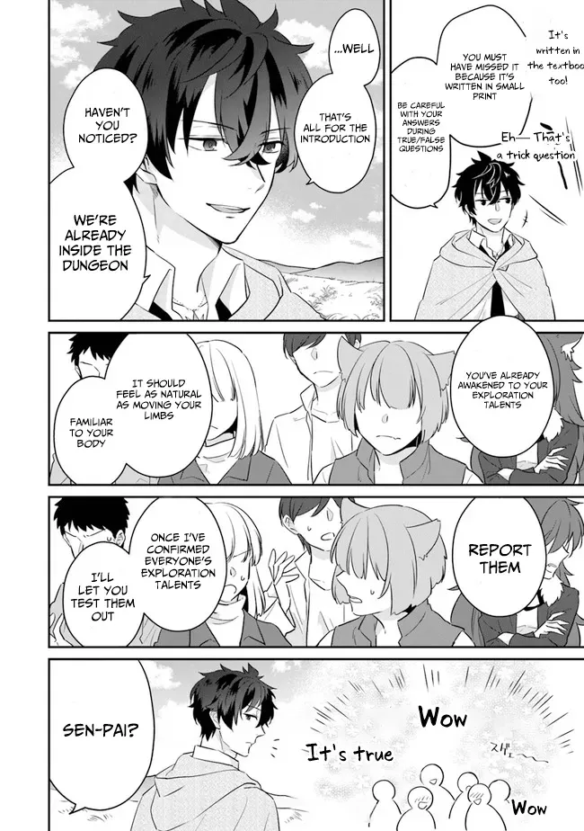 A Teacher by Negative Example in the Adventure School Chapter 2 page 7 - 