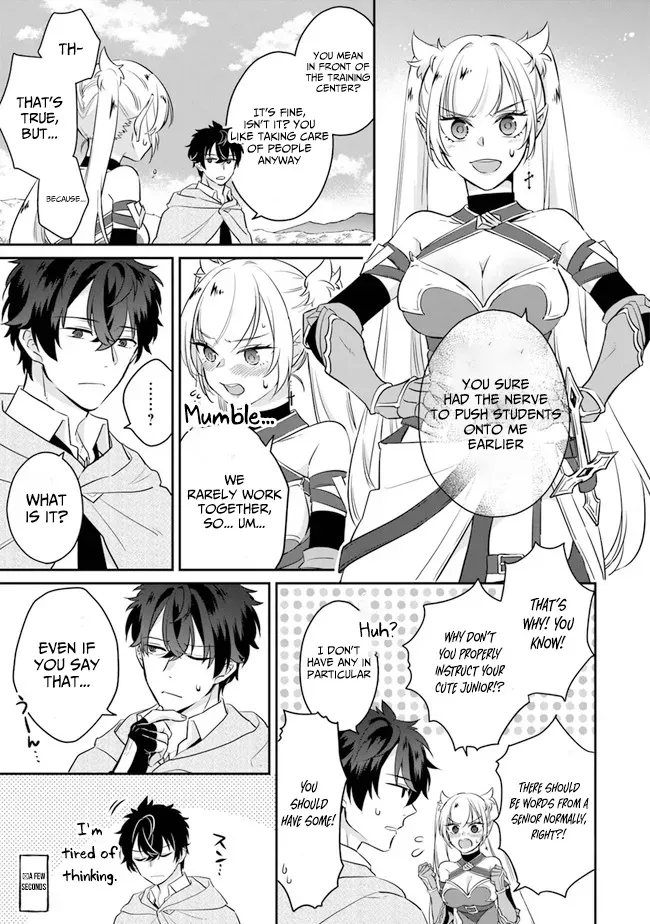 A Teacher by Negative Example in the Adventure School Chapter 2 page 8 - 