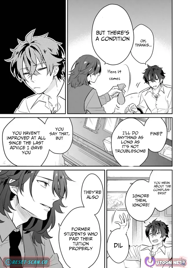 A Teacher by Negative Example in the Adventure School Chapter 3 page 12 - 