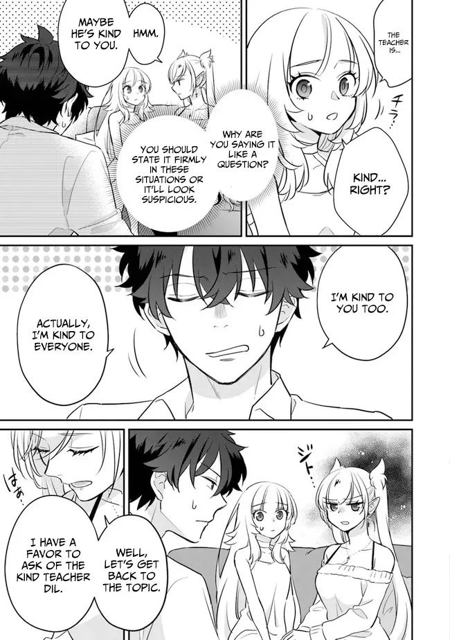 A Teacher by Negative Example in the Adventure School Chapter 4 page 18 - 