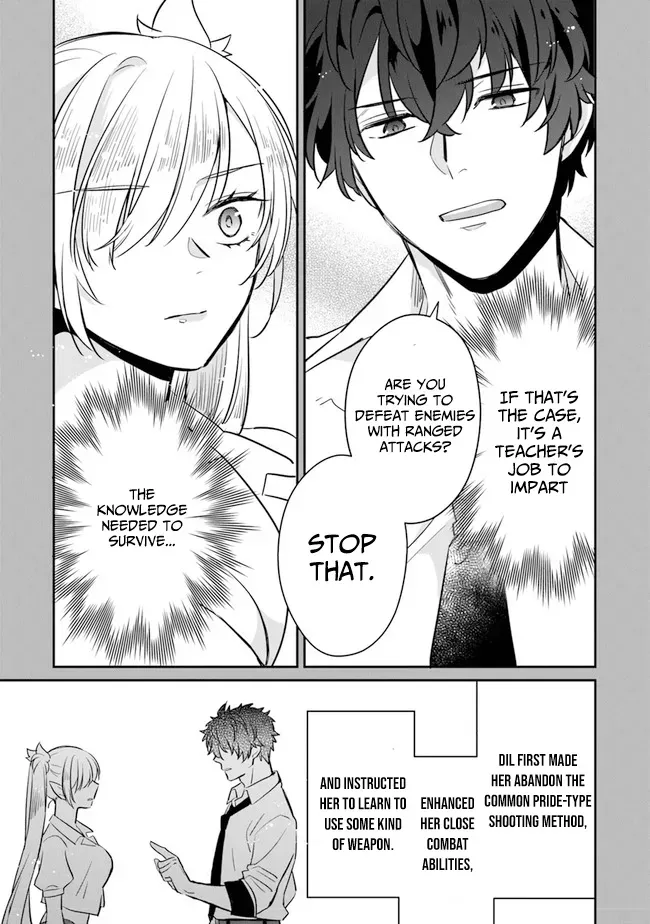 A Teacher by Negative Example in the Adventure School Chapter 5 page 34 - 