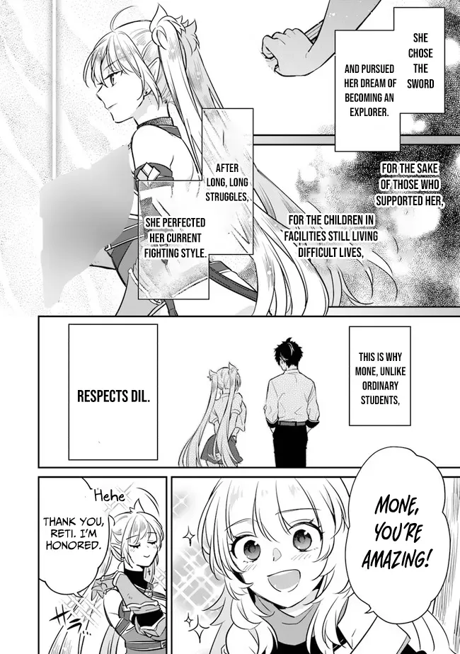 A Teacher by Negative Example in the Adventure School Chapter 5 page 35 - 