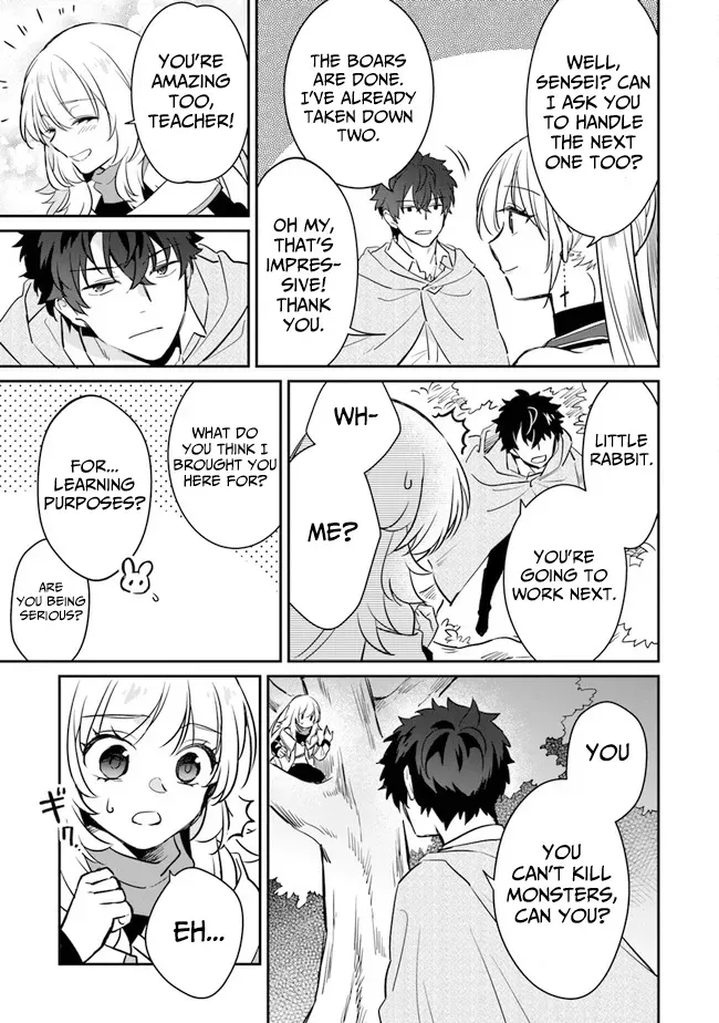 A Teacher by Negative Example in the Adventure School Chapter 5 page 36 - 
