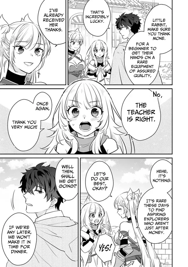 A Teacher by Negative Example in the Adventure School Chapter 5 page 10 - 