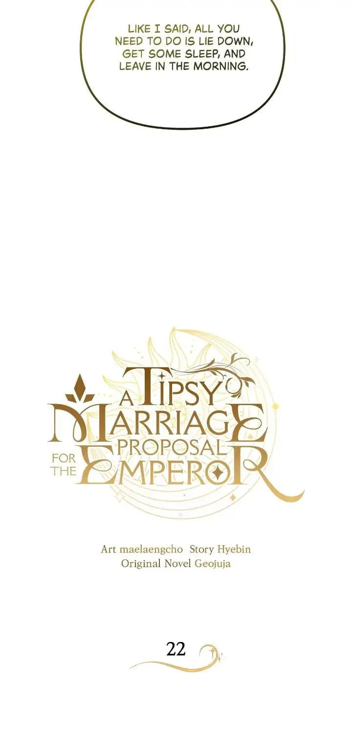 A Tipsy Marriage Proposal for the Emperor Chapter 22 page 7 - 