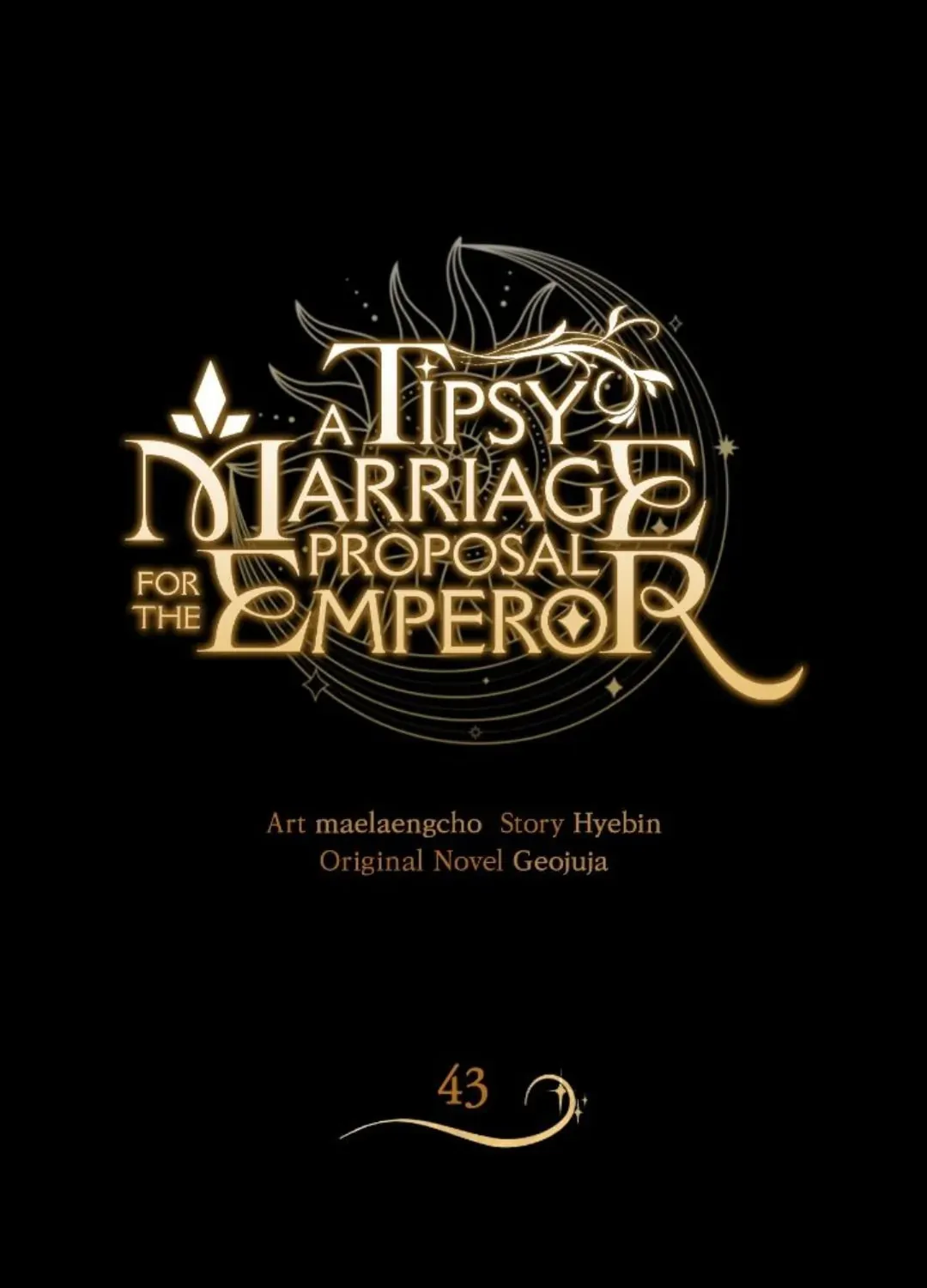 A Tipsy Marriage Proposal for the Emperor Chapter 43 page 1 - 