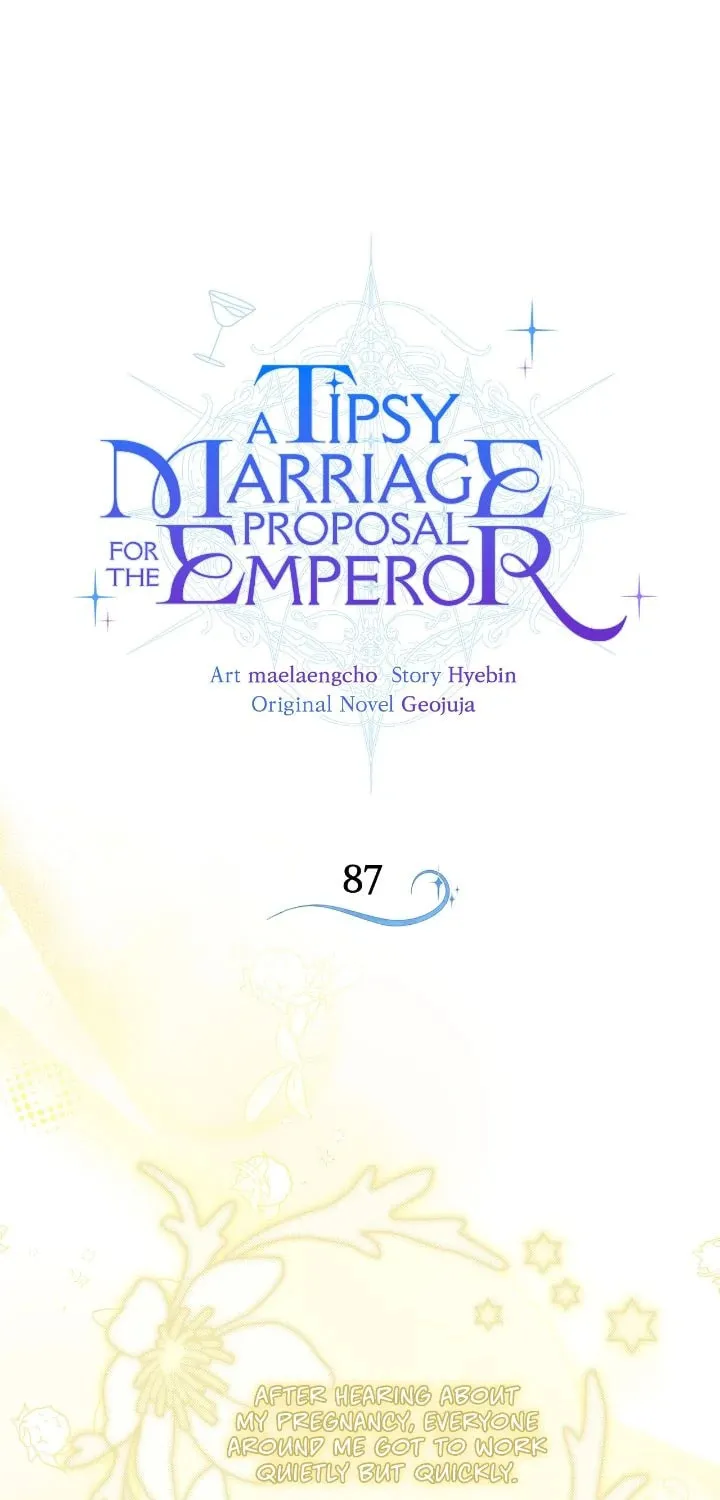 A Tipsy Marriage Proposal for the Emperor Chapter 87 page 1 - 