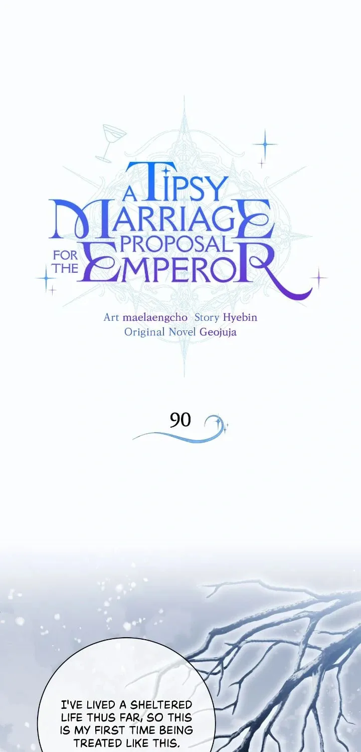 A Tipsy Marriage Proposal for the Emperor Chapter 90 page 1 - 