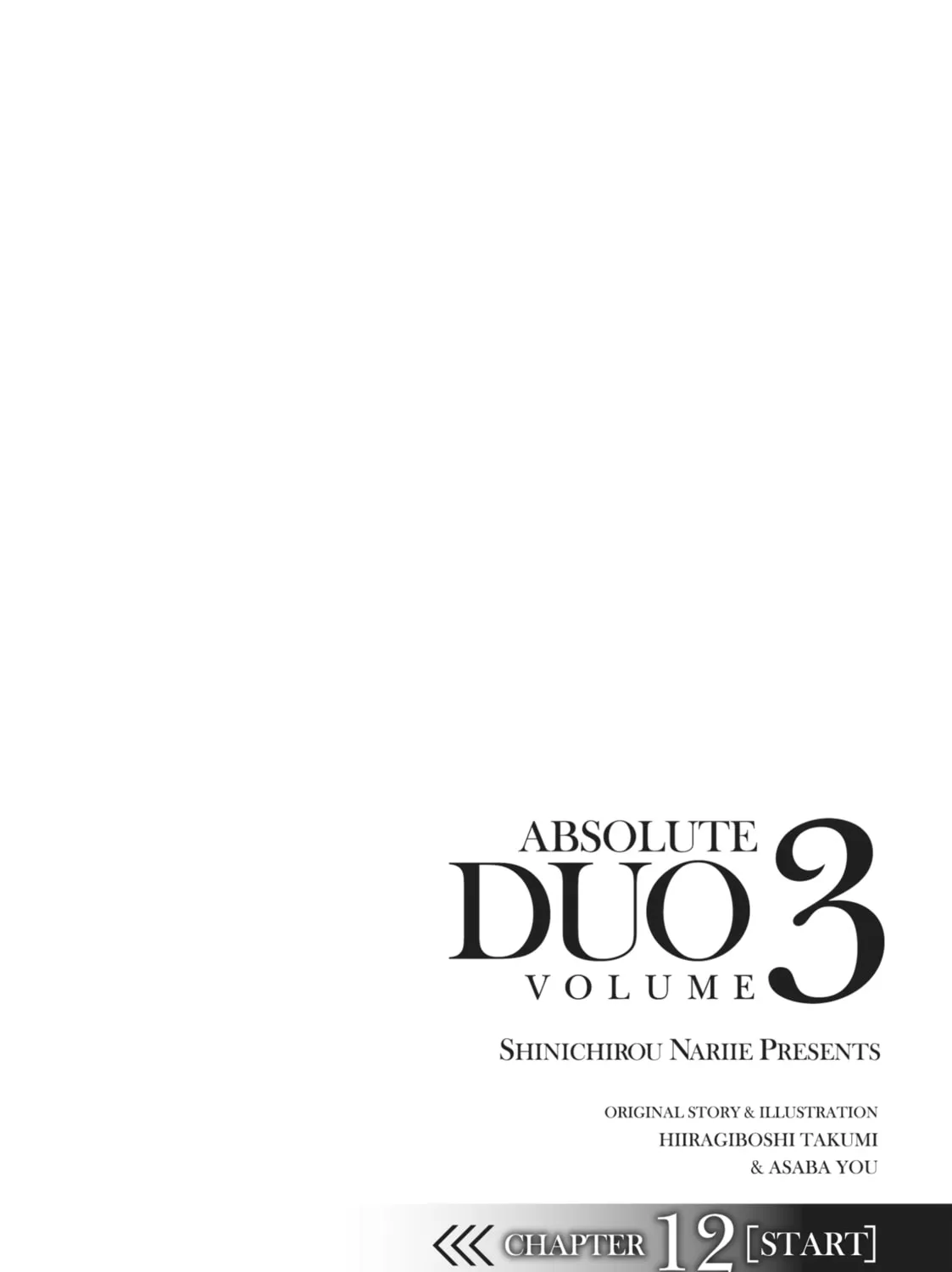 Absolute Duo Chapter 12 page 1 - 