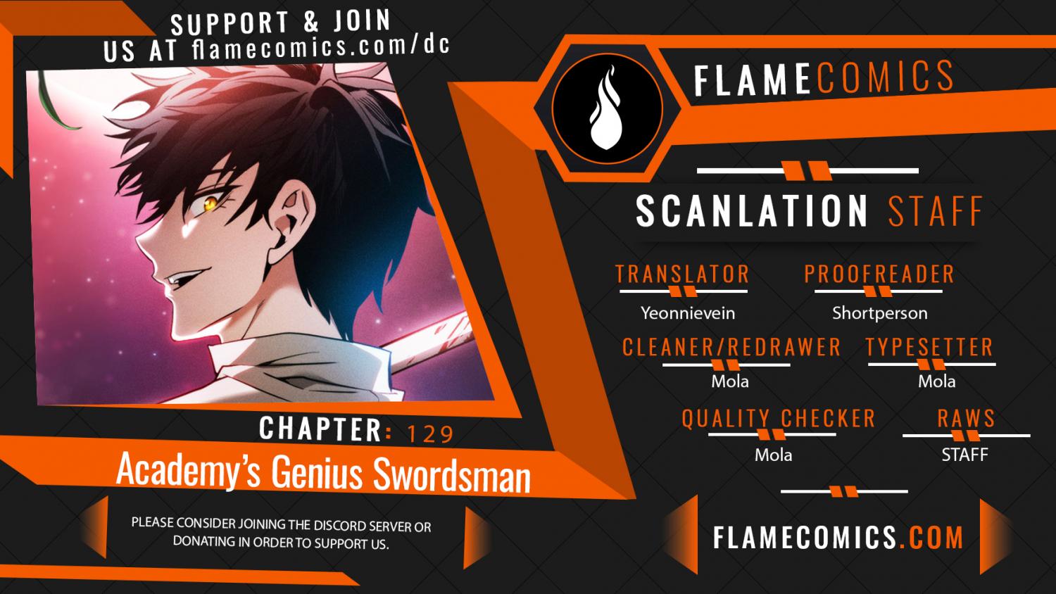 Academy Genius Swordmaster Chapter 129 page 1 - 