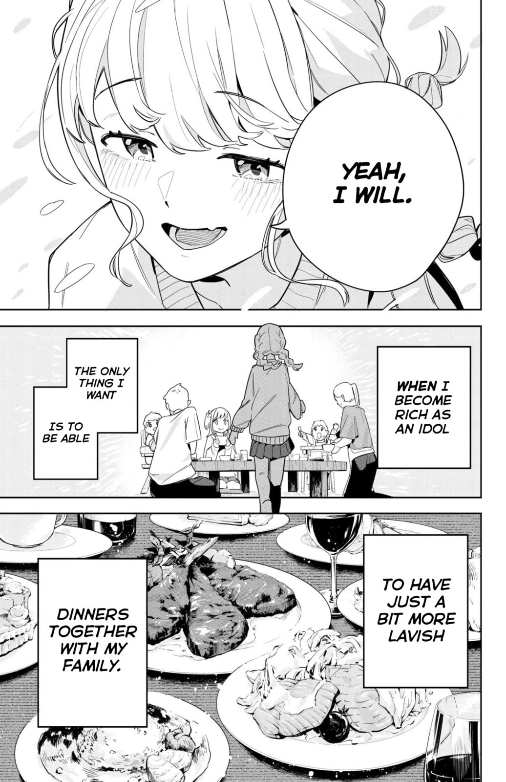 Academy Idolmaster: Gold Rush Chapter 1 page 13 - 