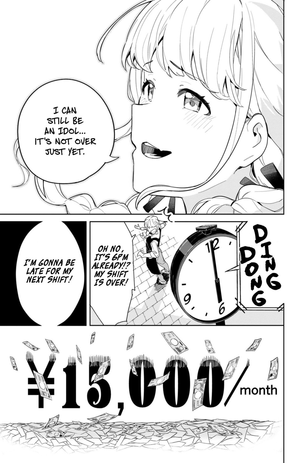 Academy Idolmaster: Gold Rush Chapter 1 page 21 - 