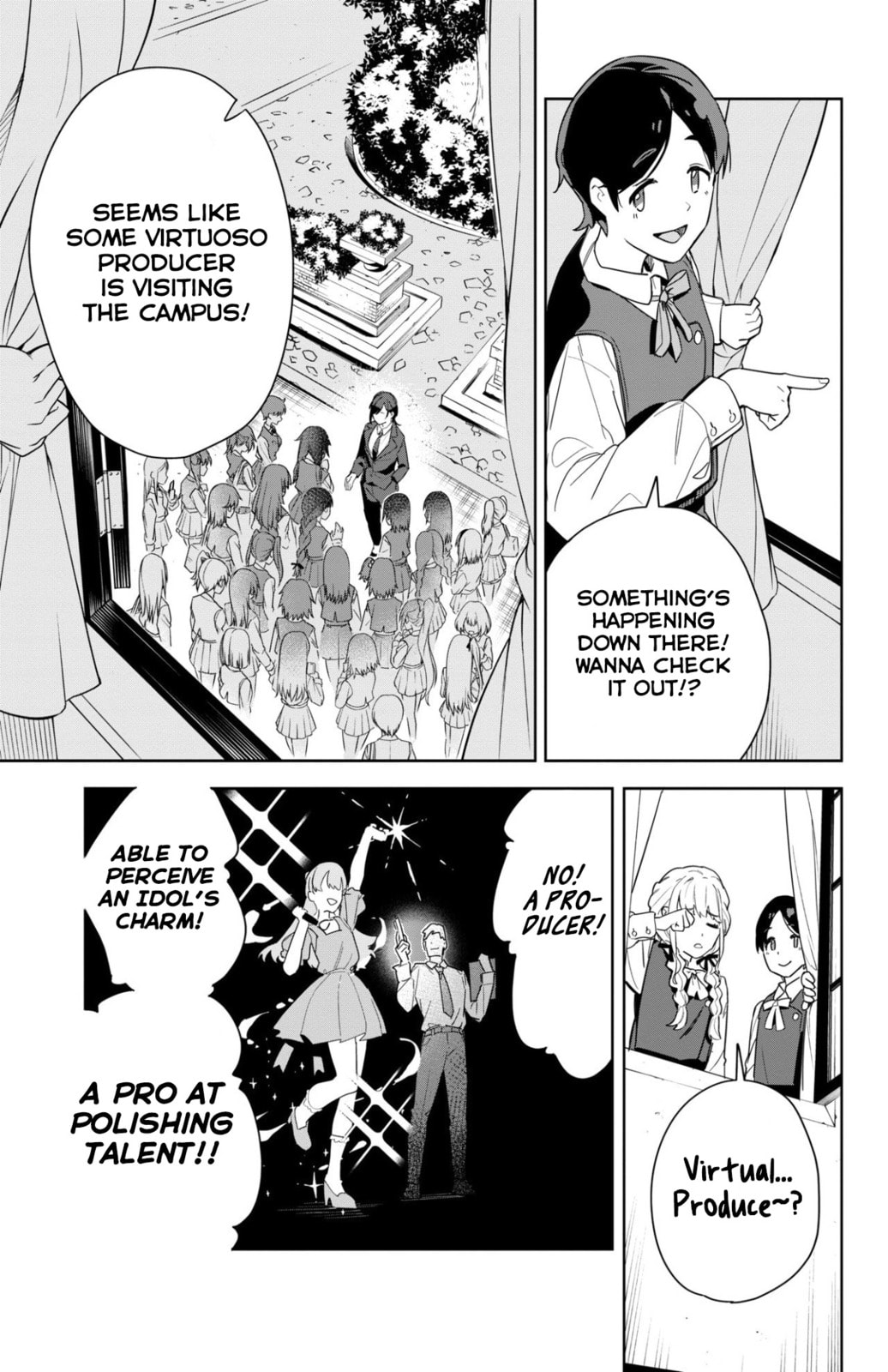 Academy Idolmaster: Gold Rush Chapter 1 page 23 - 