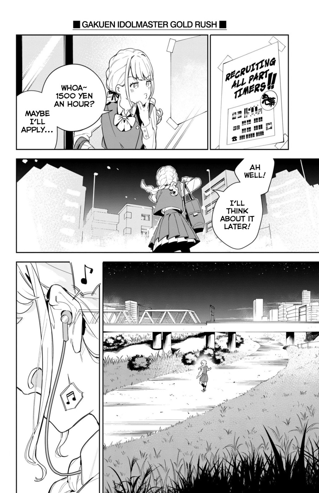 Academy Idolmaster: Gold Rush Chapter 1 page 28 - 