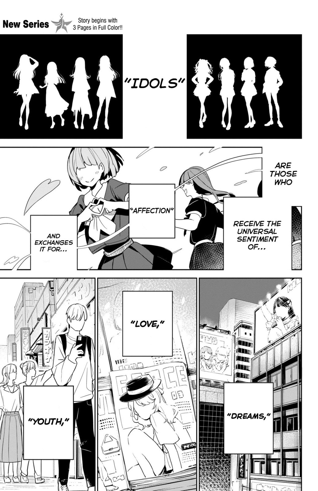 Academy Idolmaster: Gold Rush Chapter 1 page 4 - 