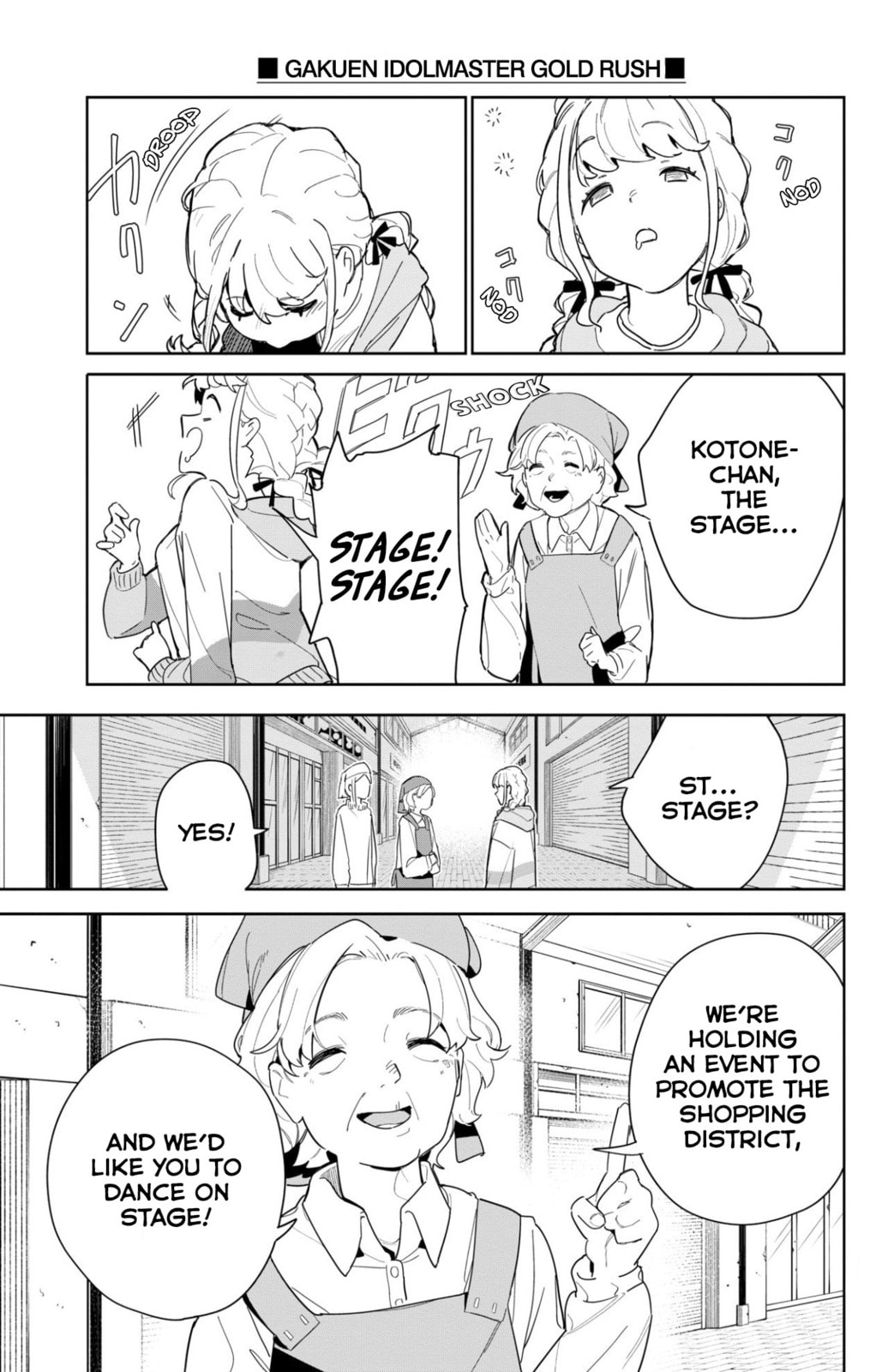 Academy Idolmaster: Gold Rush Chapter 1 page 31 - 