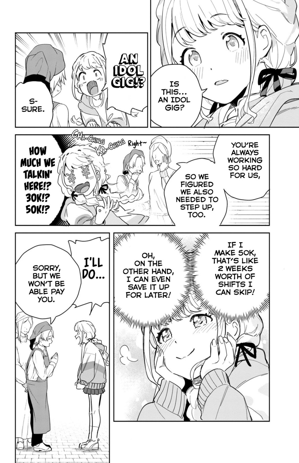 Academy Idolmaster: Gold Rush Chapter 1 page 32 - 