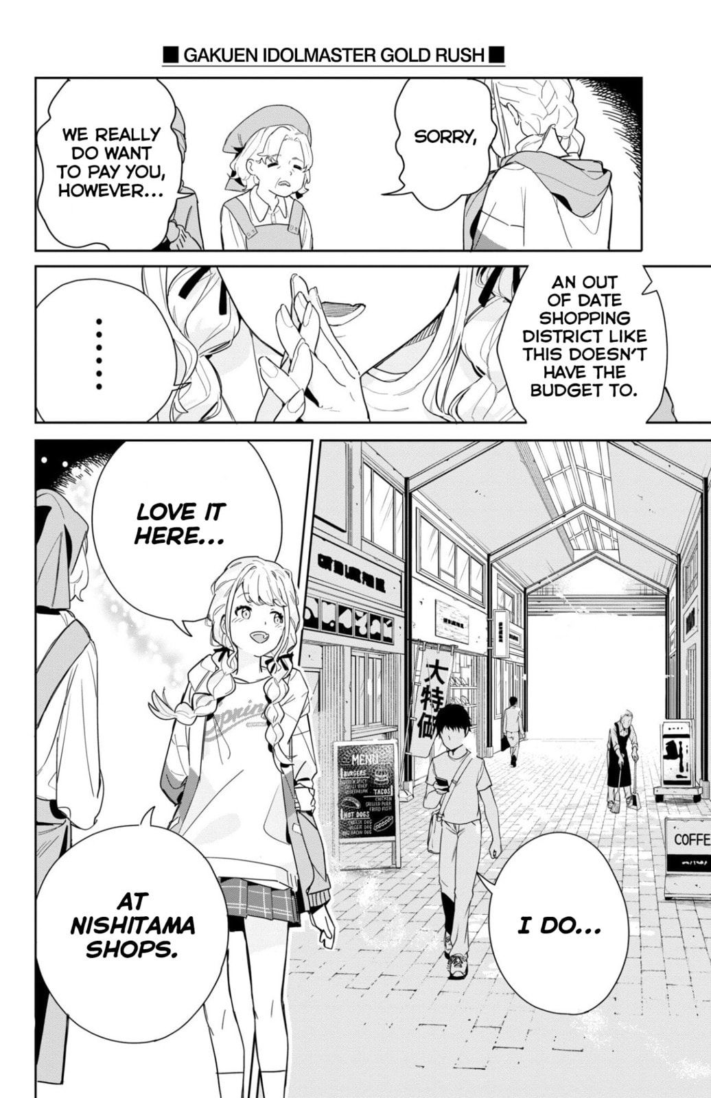 Academy Idolmaster: Gold Rush Chapter 1 page 34 - 