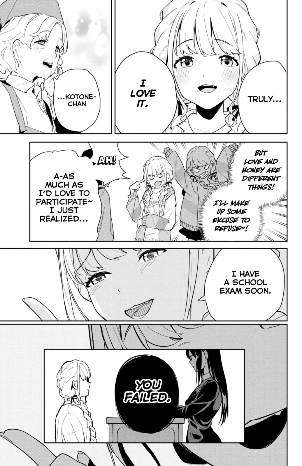 Academy Idolmaster: Gold Rush Chapter 1 page 35 - 