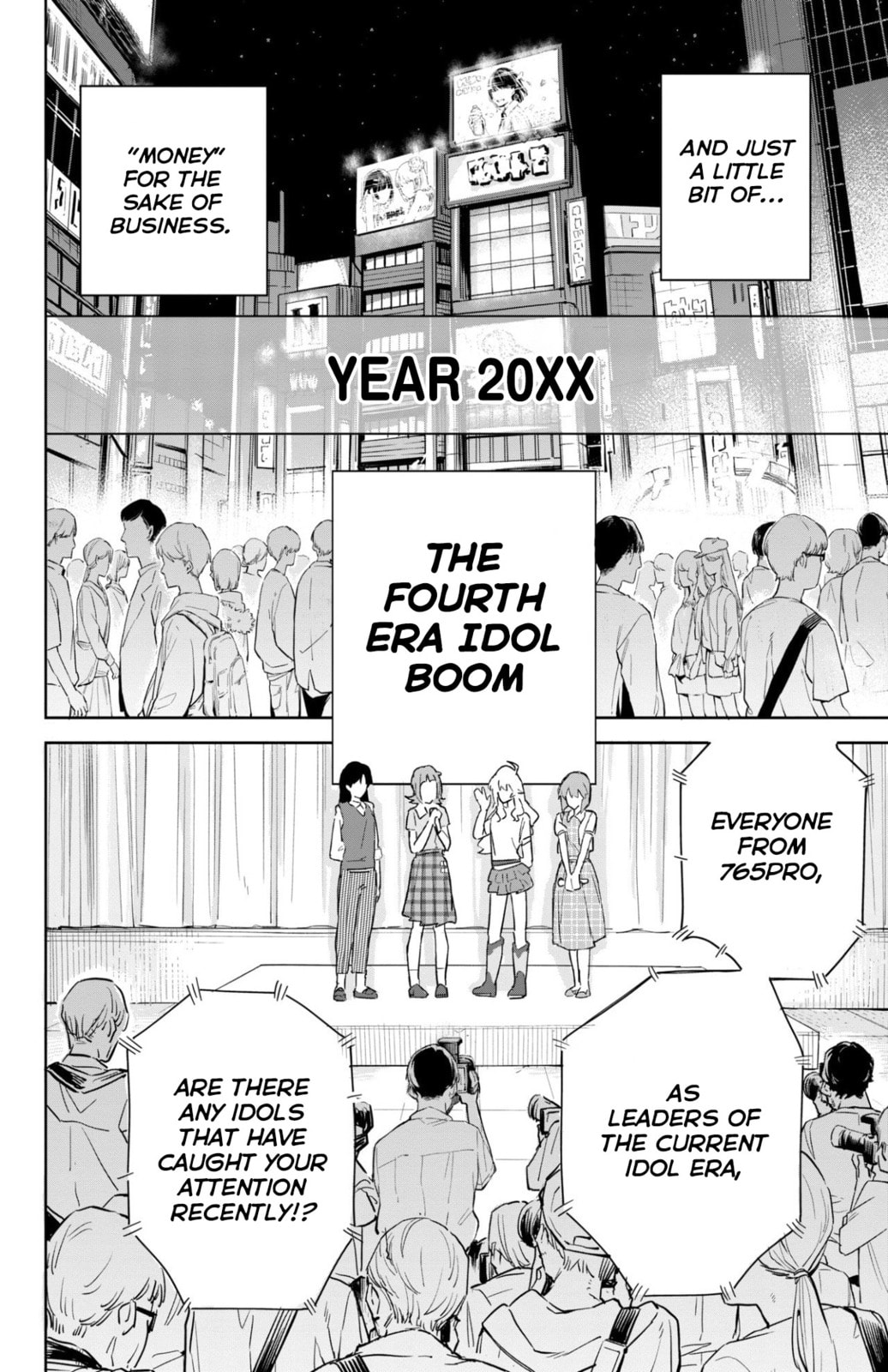 Academy Idolmaster: Gold Rush Chapter 1 page 5 - 