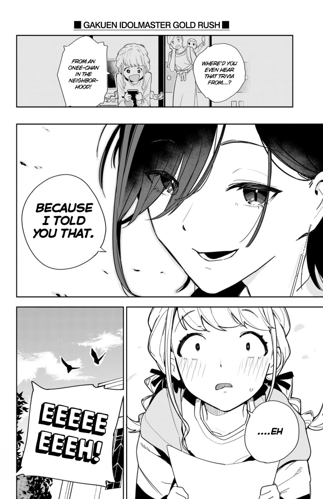 Academy Idolmaster: Gold Rush Chapter 1 page 69 - 