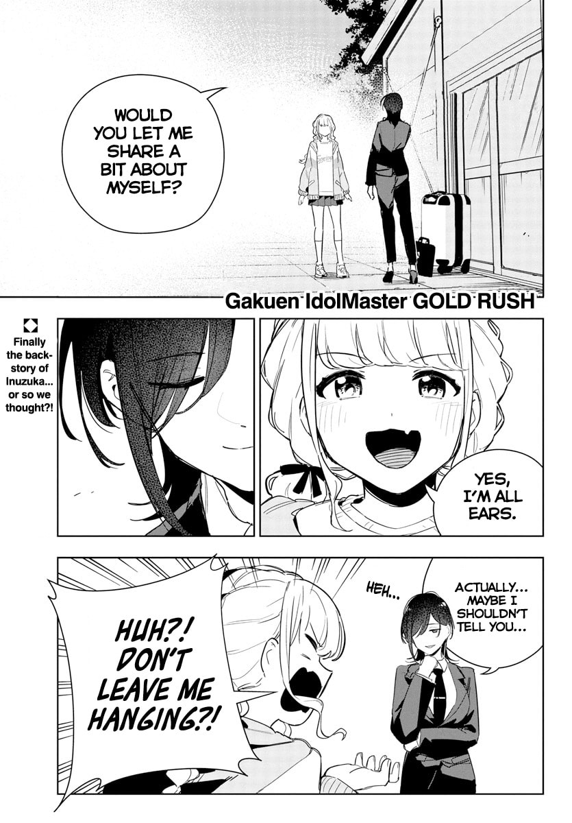 Academy Idolmaster: Gold Rush Chapter 19 page 1 - 
