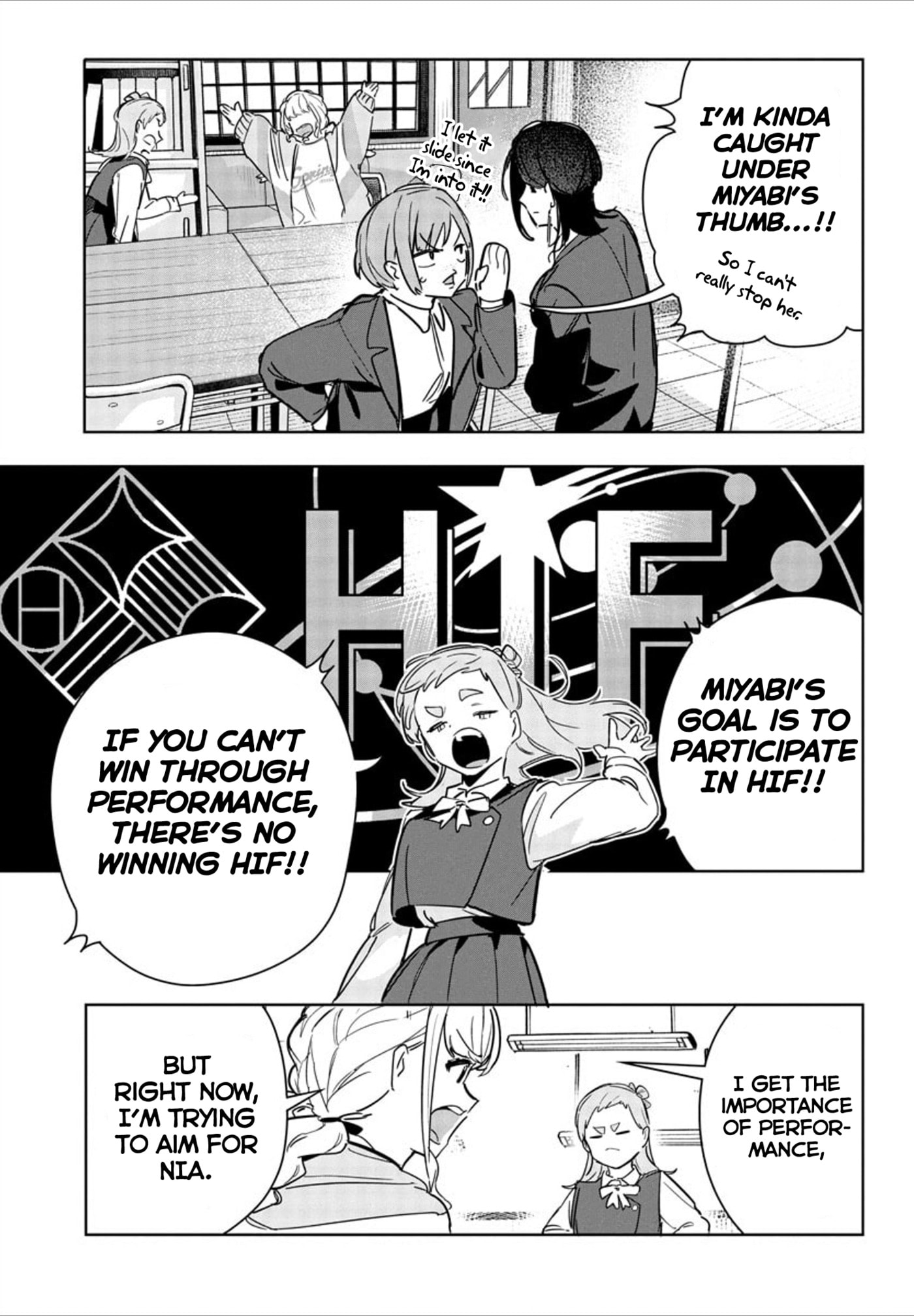 Academy Idolmaster: Gold Rush Chapter 23 page 3 - 