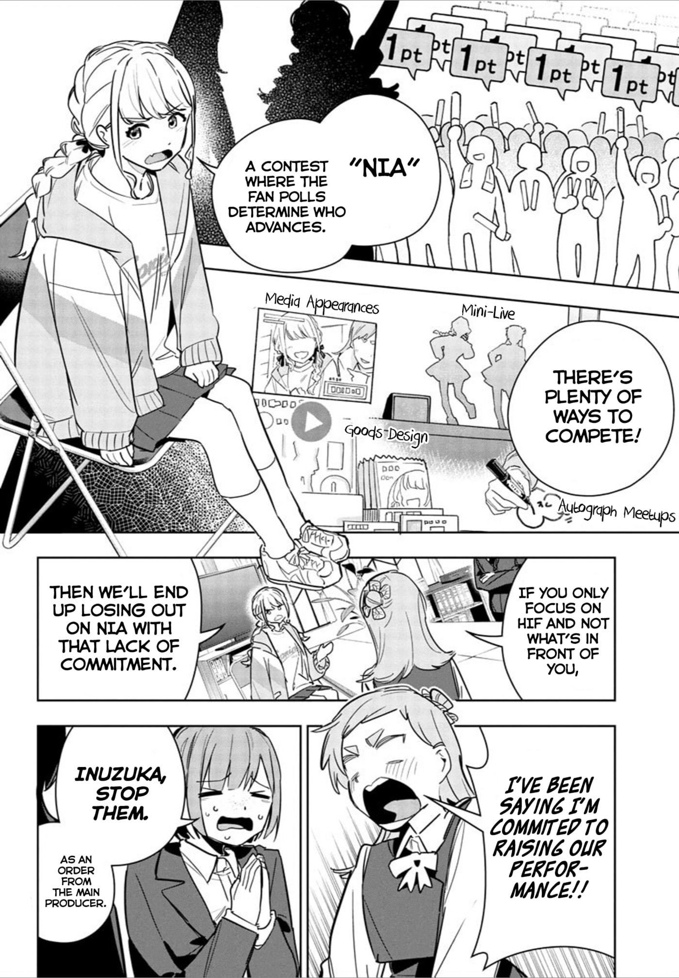 Academy Idolmaster: Gold Rush Chapter 23 page 4 - 