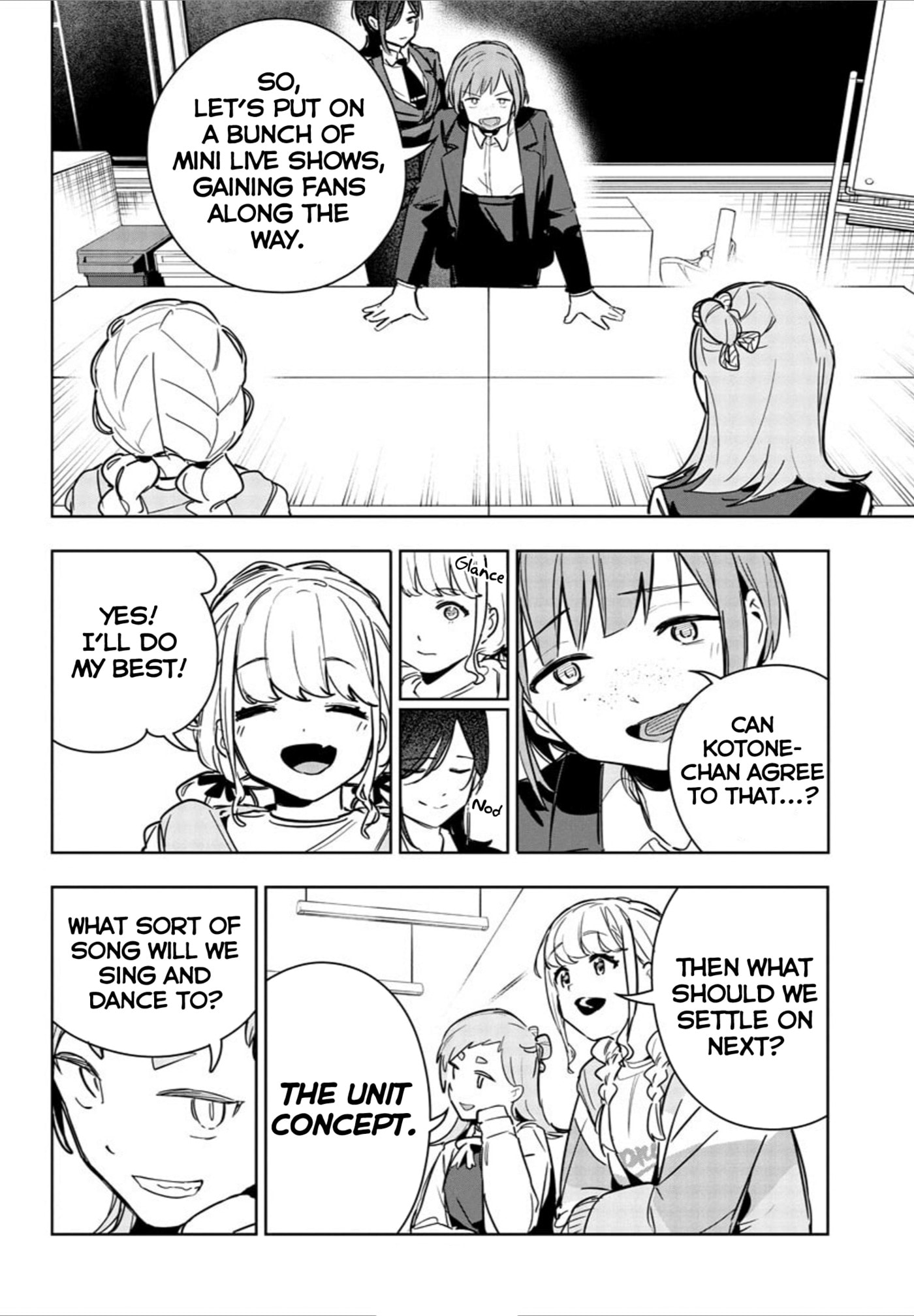 Academy Idolmaster: Gold Rush Chapter 23 page 9 - 